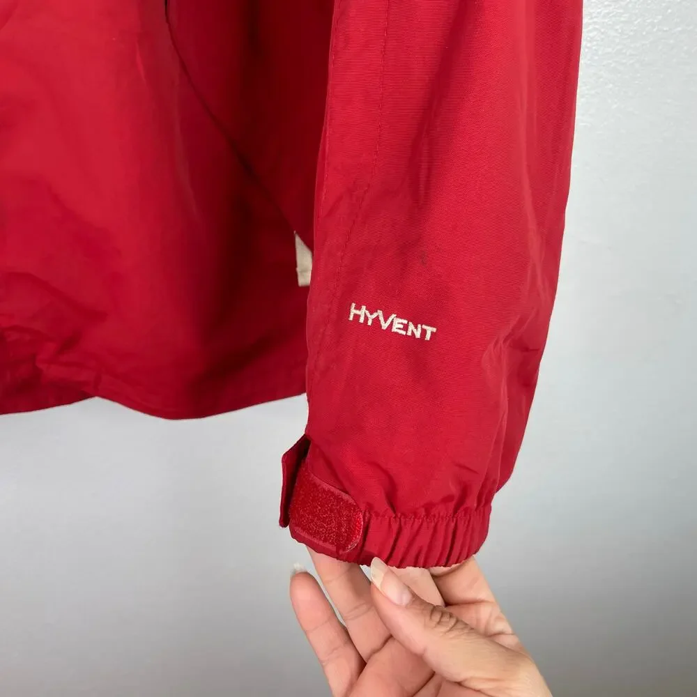 The North Face Hyvent Red Full Zip Men's Jacket Snowboard Men's XL
